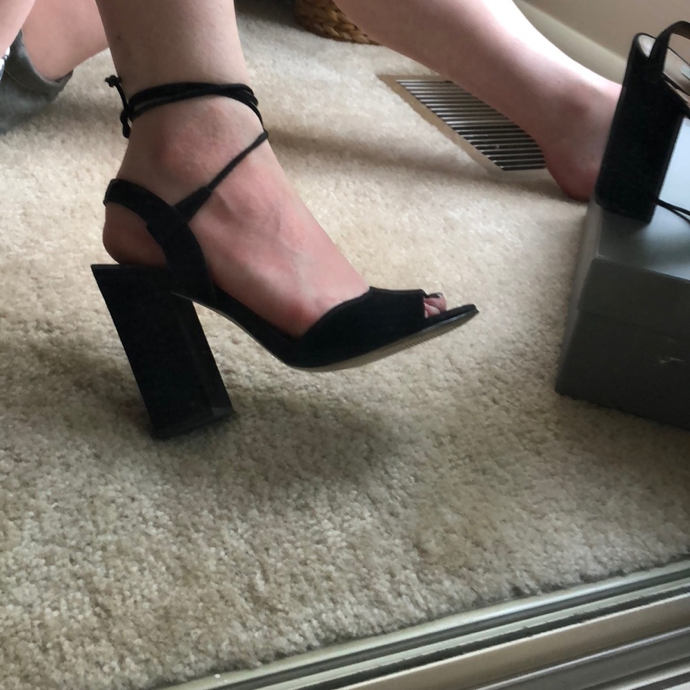 Steve Madden Black Block Wrap Heel - image 7